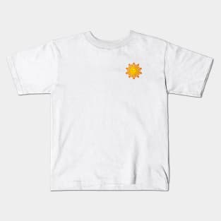 Cute cartoon yellow sun Kids T-Shirt